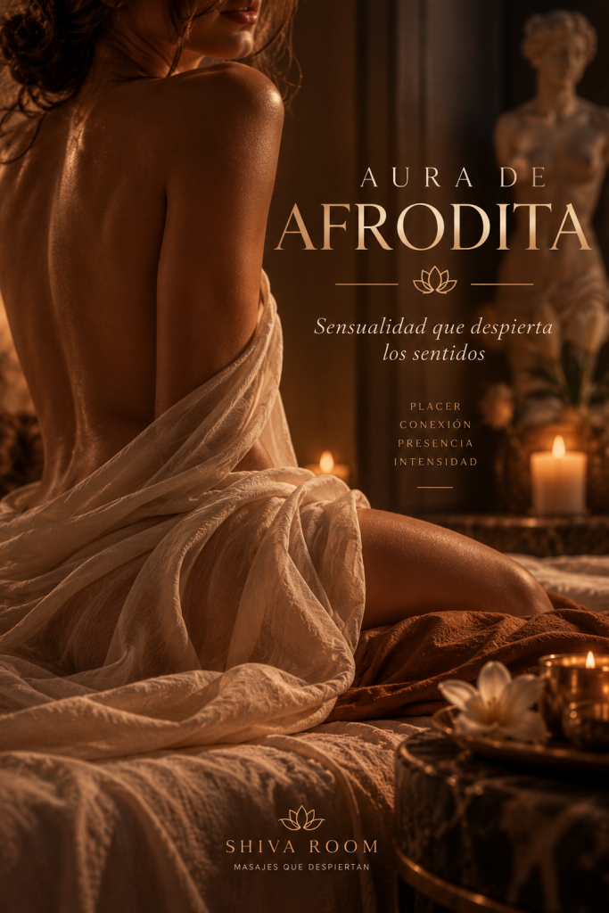 Ritual Afrodita de Ángela, masaje sensual en Alicante